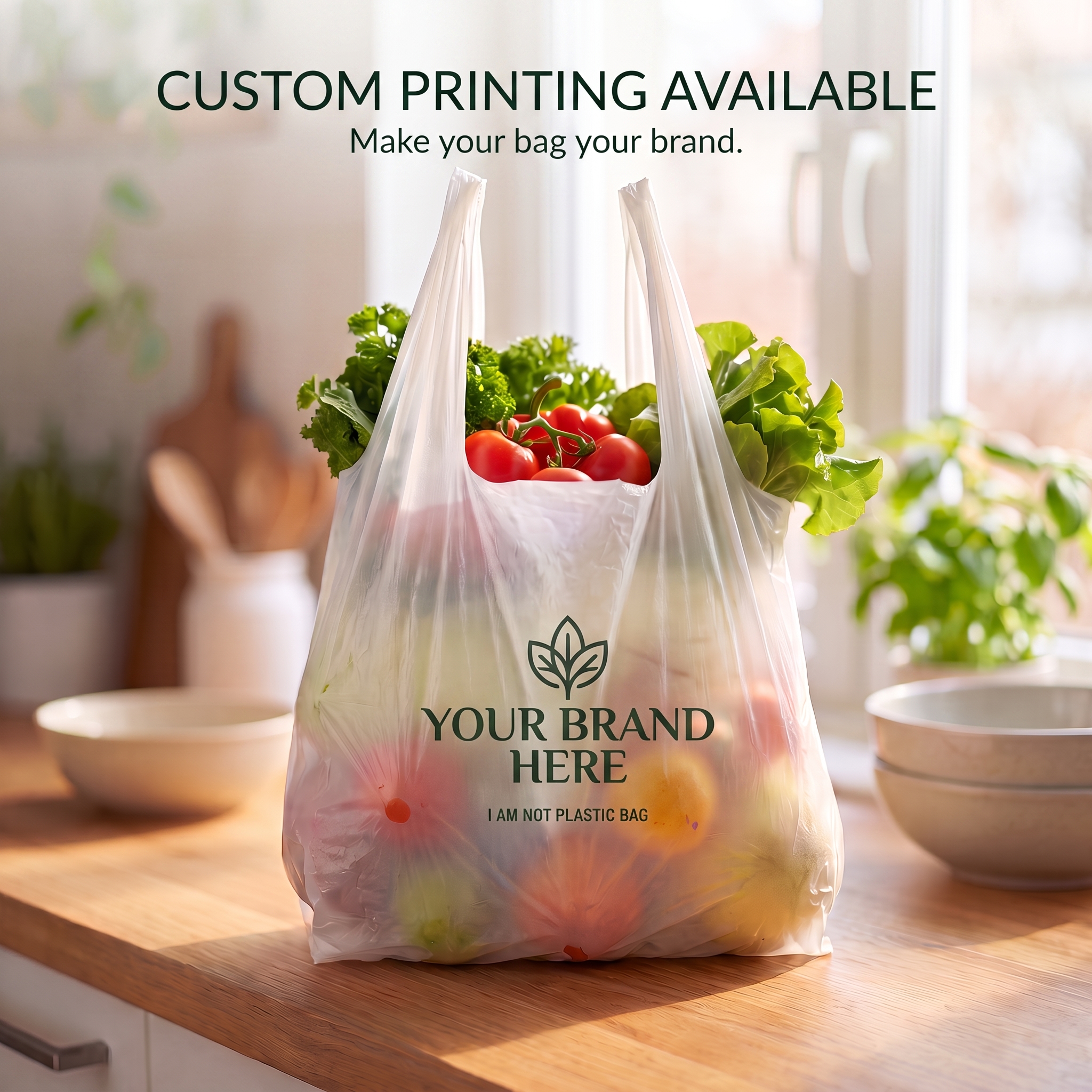 Custom Logo Printing on Bags